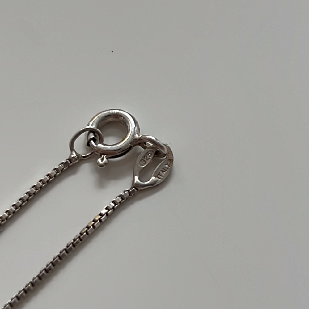 Silver Angel With Red Ruby, Stone, And Diamond - image 6